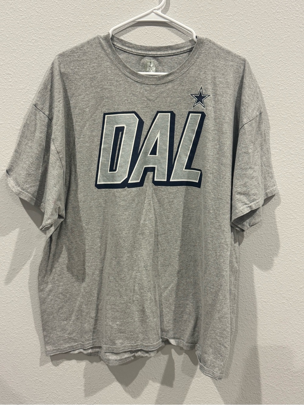 NFL Dallas Cowboys Gray DAL Graphic Tee
